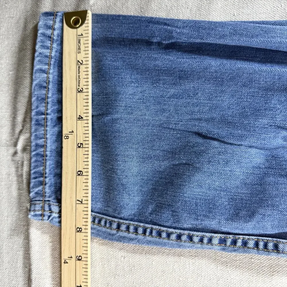 Levi's 505 Men's Blue Denim Straight Leg Jeans Regular Fit 5-Pocket 34x34